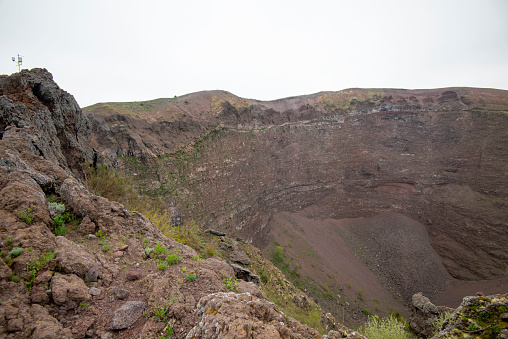Crater of Vesuvius - Italy