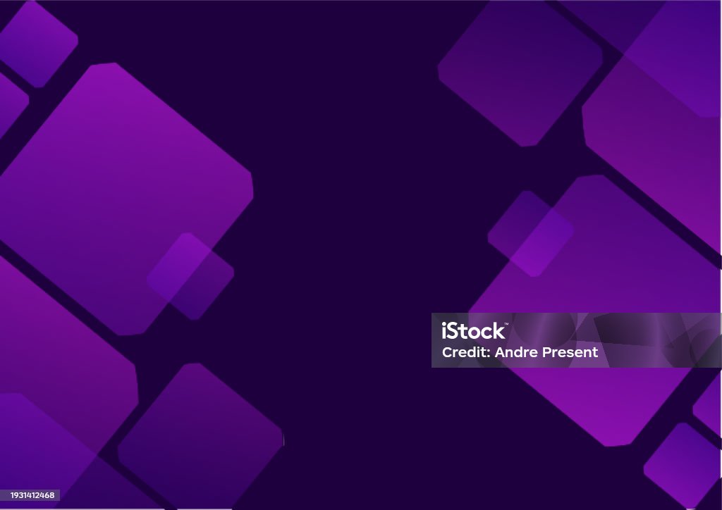 Design Purple Template Background Gradient Purple Design Stock Illustration ...