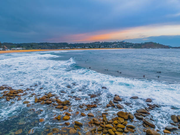 istock Sunrise Rocks at the Seaside 1931449668