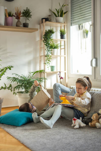 istock Kids having fun at home 1931786361