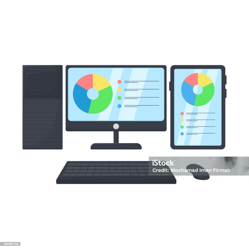 Computer Basic Istock Computer Stock Illustration - Download Image Now - Blank, Brand Name ...