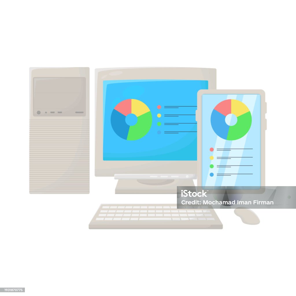 Computer Basic Istock Computer Stock Illustration - Download Image Now - Blank, Brand Name ...
