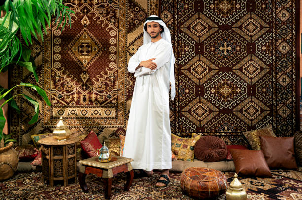 istock Man from emirati wearing kandura outfit 1931886618