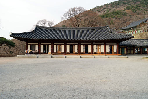 Old Buddhist Temple of Unsusa, South Korea