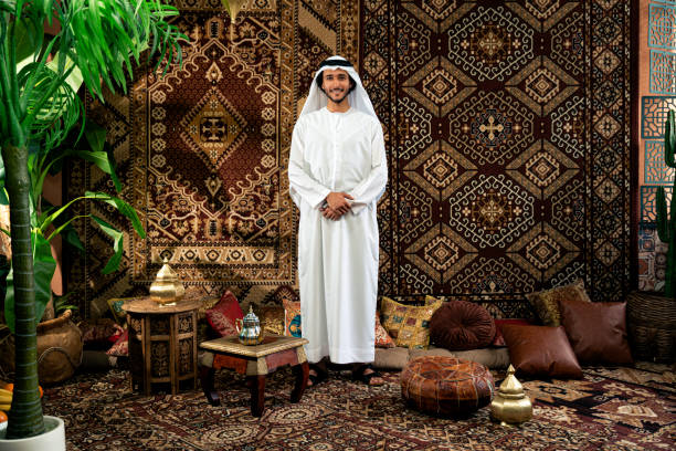 istock Man from emirati wearing kandura outfit 1931916783