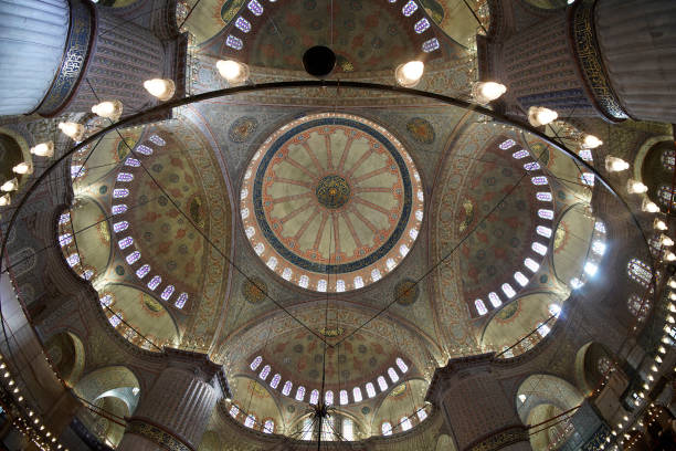 istock Sultanahmet Blue Mosque in Istanbul, Turkey - interior view 1931969781