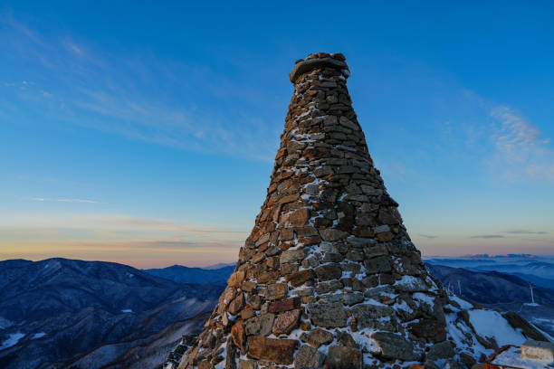 stone of mountain peak (korean Hambecksan)