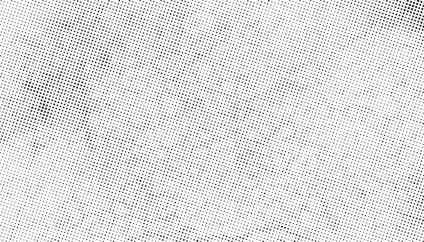 Vector illustration of halftone dot pattern background vector, a set of four different abstract dots patterns,   a black and white drawing gradient dots effect, grunge effect with round circle dote texture
