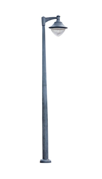 istock Street lamppost, isolated over white 1932059751