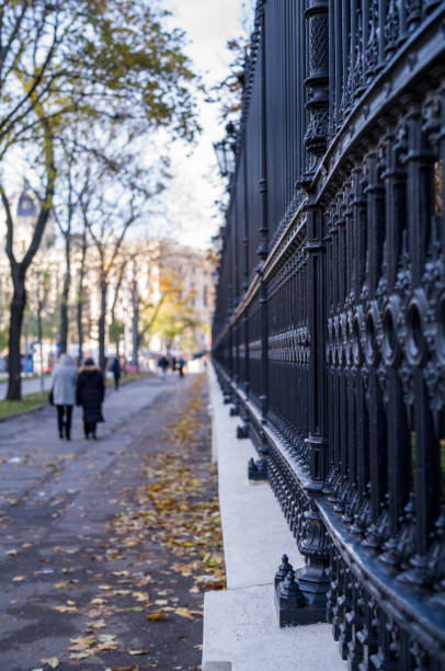 istock The Old Iron fence 1932072215