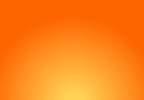 Orange background with yellow radial gradation effect