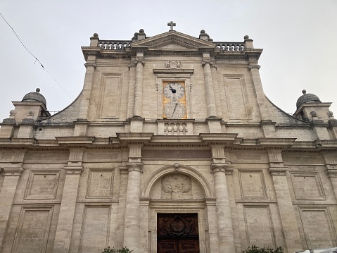 Collégiale Notre-Dame-des-Anges, L'Isle-sur-la-Sorgue, France is one of the many catholic churches in  France.