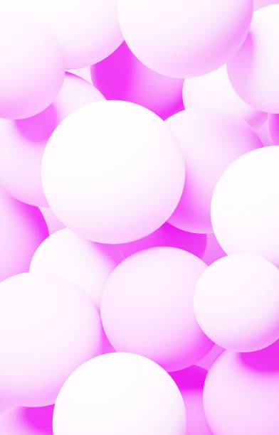 istock Pastel color ball background illustration 1932209855