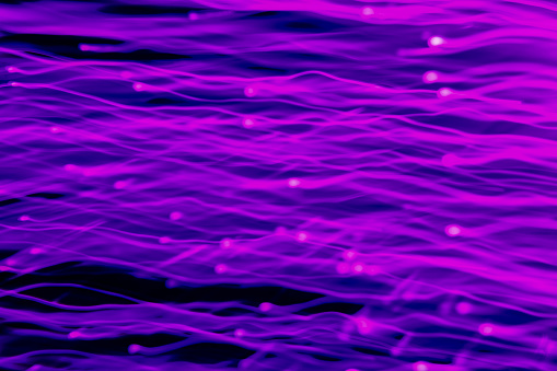 Purple Futuristic Abstract Stream