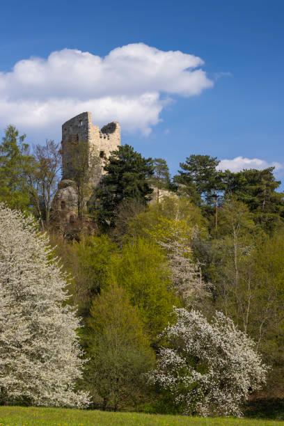 Renaissance old castle Radun, Moravia, Opava region, Silesia, Czech republic. National cultural landmark.