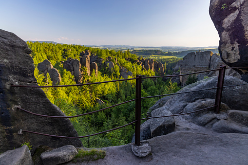 Blacksmith gorge (Kovarova rokle), Nature reserve Broumovske steny, Eastern Bohemia, Czech Republic