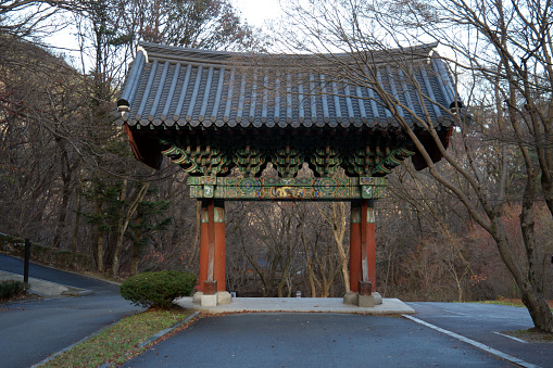 Old Buddhist Temple of Donghaksa, South Korea