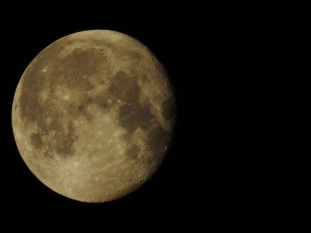 istock Full moon in the sky at night with copy space 1932367938