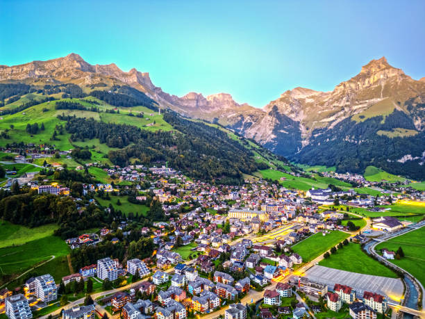 istock Engelberg, Switzerland in the Alps 1932445973