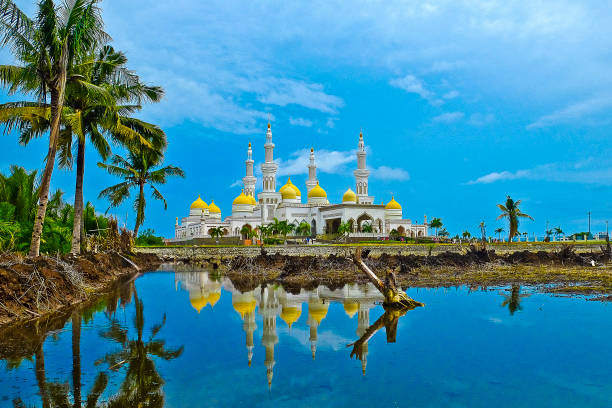 The Grand Mosque in Cotabato City is a prominent landmark and religious center for the Muslim community in the region. Completed in 2015, the mosque's modern design features a unique dome structure made of glass and steel, making it a striking addition to the city's skyline. The mosque can accommodate up to 10,000 worshippers and includes facilities such as prayer halls, classrooms, and a library. It is also equipped with state-of-the-art audio and visual equipment for religious events and gatherings. The Grand Mosque serves as a symbol of peace, unity, and progress for the Muslim community in Cotabato City and the surrounding areas.