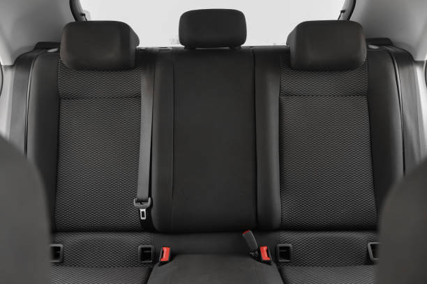 istock Stylish car interior with comfortable passenger seats 1932520848