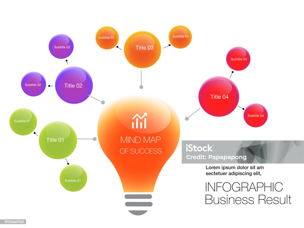 Mind Connection Graphics Ilustración de Mind Map Infographic Connection y más Vectores Libres de ...