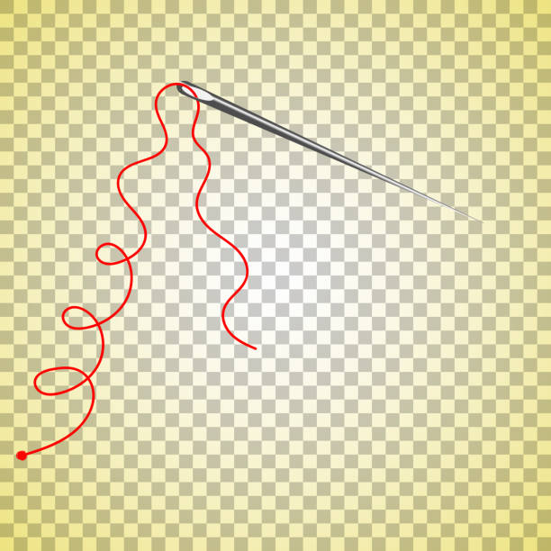 Needle Thread Graphic 1,200+ Red Thread Needle Stock Illustrations, Royalty-Free Vector ...