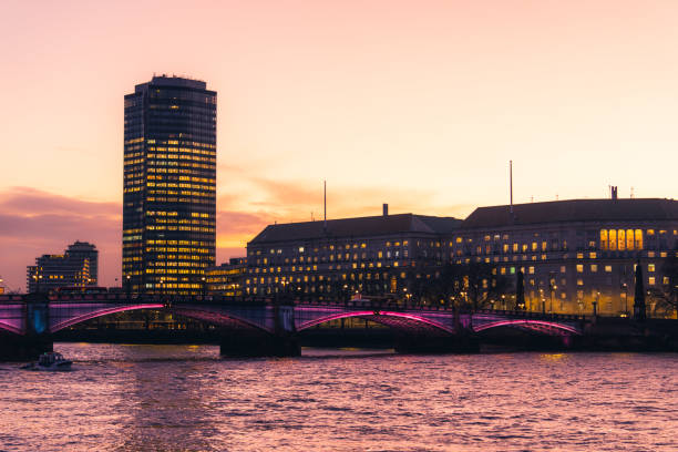 Lambeth Bridge in London, UK