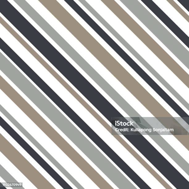 Vector Seamless Stripe Gray Black Pattern Illustrator Balance Stripe ...