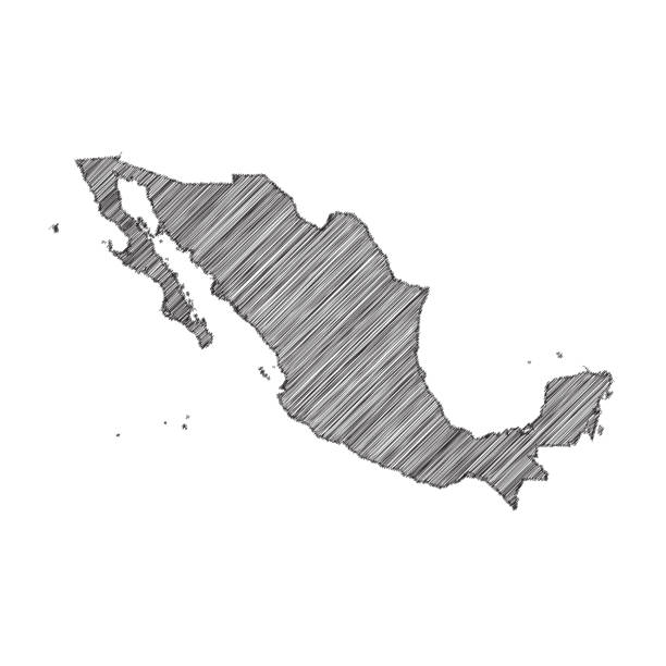 30+ How To Draw A Mexican Flag Drawing Stock Photos, Pictures & Royalty