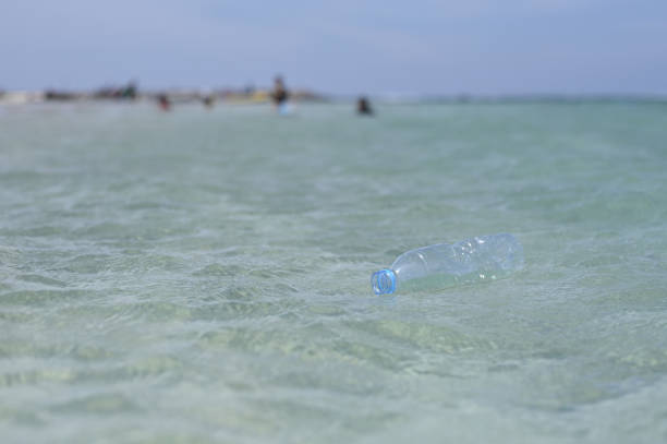 istock Bottle trash floating in the sea 1932691885