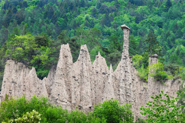 Pyramids of Segonzano - Rock formations Trentino Italy