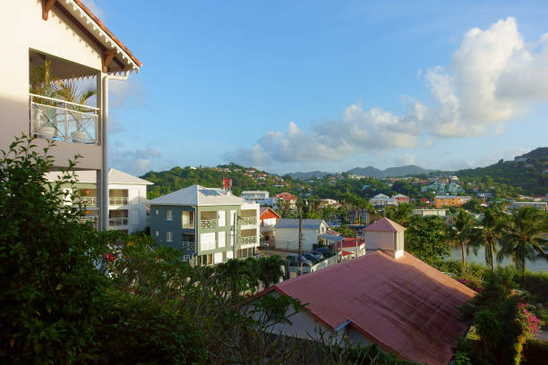 Rural landscape of Martinique, Anse Mitan area
