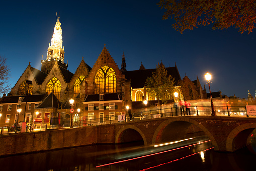 Oude Kerk - Old Church in Amsterdam