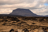 The flat-topped Herðubreið volcano