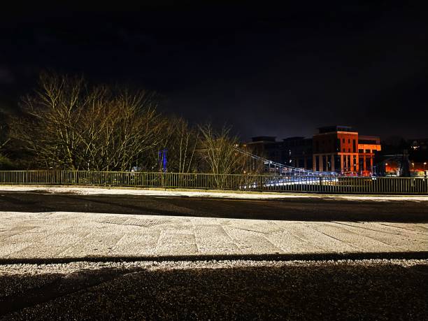 istock Snow In Aberdeen At Night 1933113848