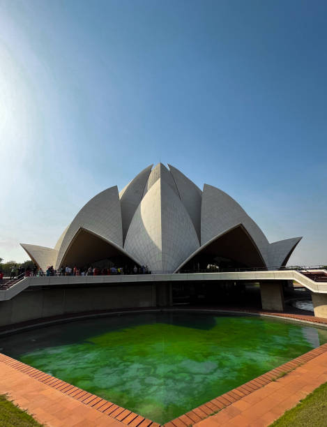 The Bahai temple in New Delhi