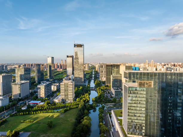 istock Urban high-rise buildings in Suzhou 1933754900