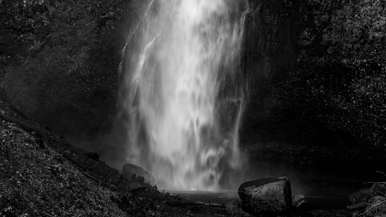 Multonomah Falls Close up view , Oregon
