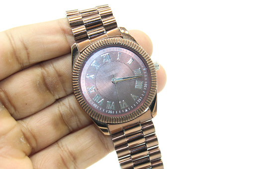 Wristwatch image with selective focus