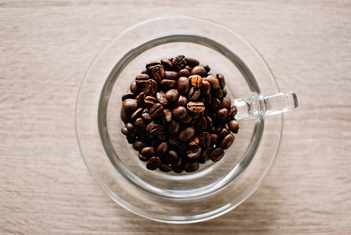 coffee bean macro