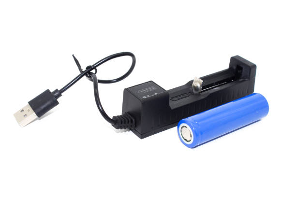 istock Lithium Battery USB Charger isolated on white background 1934058303