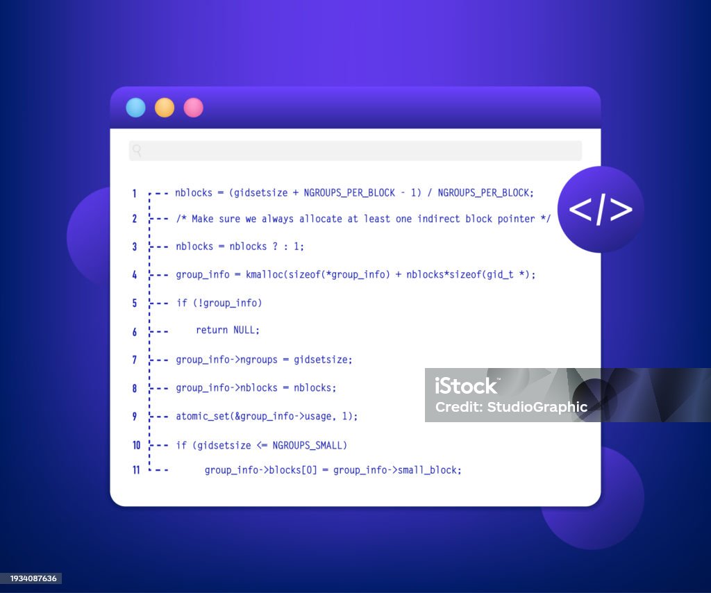 Concept Of Computer Programming Or Developing Software Or Game 3d ...