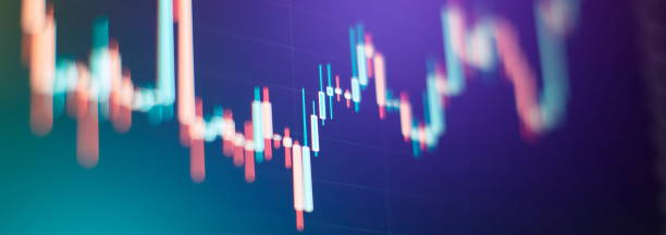 istock Electronic virtual platform showing trends and stock market fluctuations 1934157269
