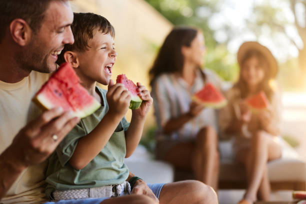 istock Enjoying in juicy watermelon! 1934161439