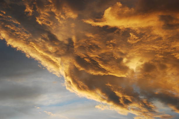 beautiful sunset sky in Thailand