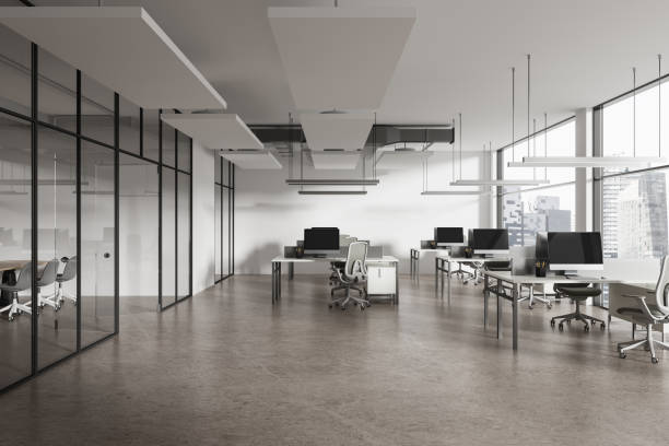istock White open space office and meeting room interior 1934220469