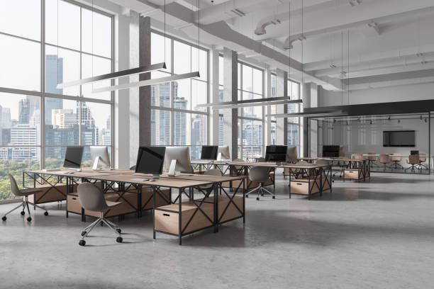 istock White open space office and meeting room corner 1934233317