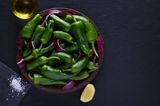 Padron Peppers grown near Spanish town of Padron