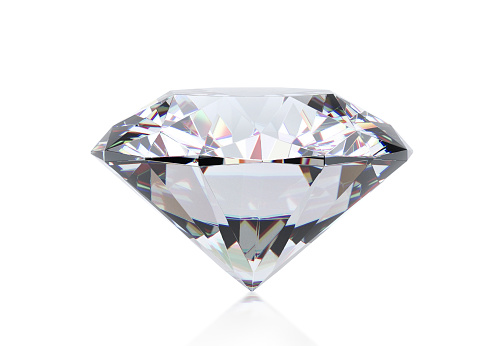 diamond on white background with high quality